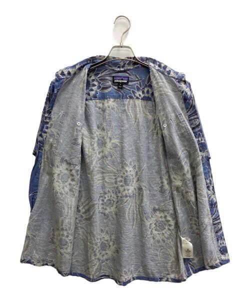 Patagonia（パタゴニア）Patagonia (パタゴニア) バックステップシャツ ブルー サイズ:Mの古着・服飾アイテム