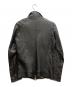 AZ by junhashimoto (エーゼイ バイ ジュンハシモト) レザージャケット ブラック サイズ:M：8000円