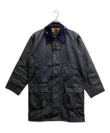 Barbour（バブアー）の古着「BORDER WAXED COTTON」｜ネイビー