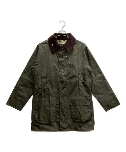 Barbour（バブアー）Barbour (バブアー) 4oz W/C LIGHTWEIGHT GAMEFAIRコート カーキ×ブラウン サイズ:34の古着・服飾アイテム