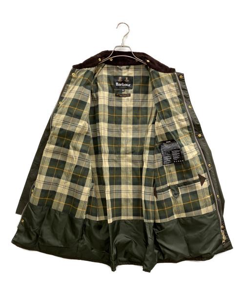 Barbour（バブアー）Barbour (バブアー) 4oz W/C LIGHTWEIGHT GAMEFAIRコート カーキ×ブラウン サイズ:34の古着・服飾アイテム