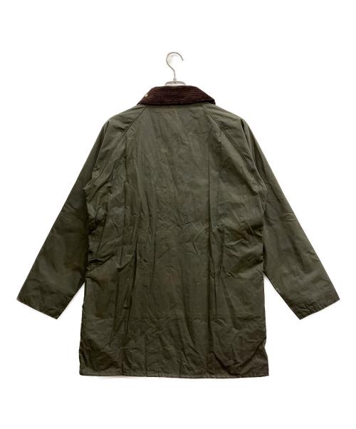 Barbour（バブアー）Barbour (バブアー) 4oz W/C LIGHTWEIGHT GAMEFAIRコート カーキ×ブラウン サイズ:34の古着・服飾アイテム
