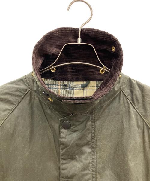 Barbour（バブアー）Barbour (バブアー) 4oz W/C LIGHTWEIGHT GAMEFAIRコート カーキ×ブラウン サイズ:34の古着・服飾アイテム