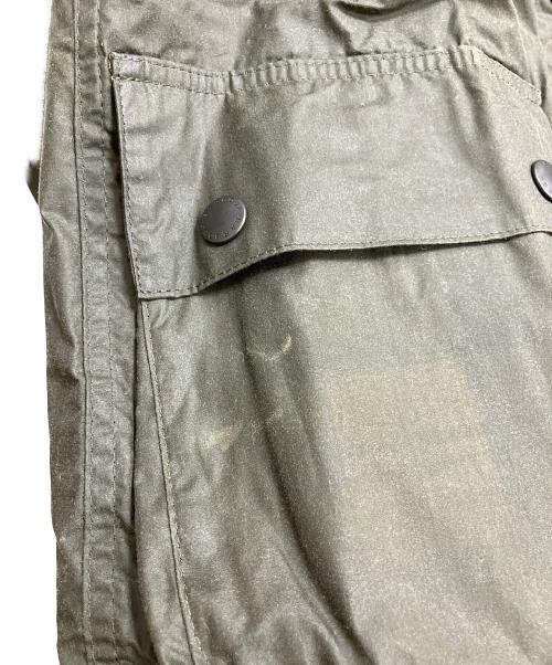 Barbour（バブアー）Barbour (バブアー) 4oz W/C LIGHTWEIGHT GAMEFAIRコート カーキ×ブラウン サイズ:34の古着・服飾アイテム