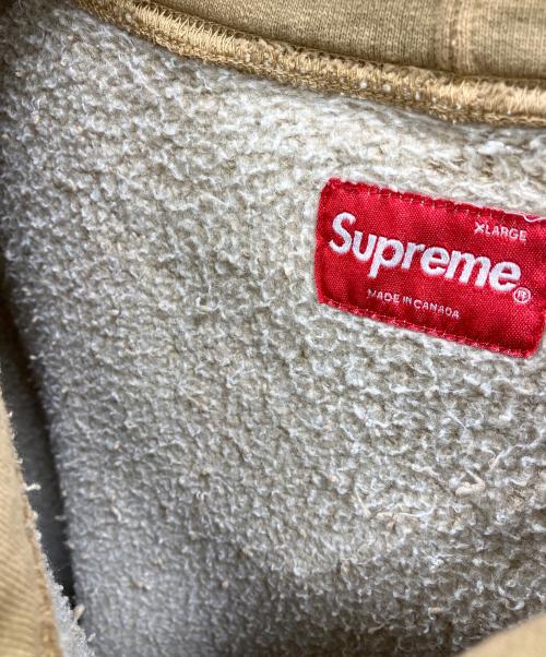 SUPREME（シュプリーム）SUPREME (シュプリーム) Overdyed S Logo Hooded Sweatshirt ベージュ サイズ:XLの古着・服飾アイテム
