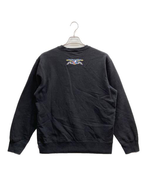 SUPREME（シュプリーム）Supreme (シュプリーム) ANTIHERO (アンタイヒーロー) Pope Crewneck ブラック サイズ:Lの古着・服飾アイテム