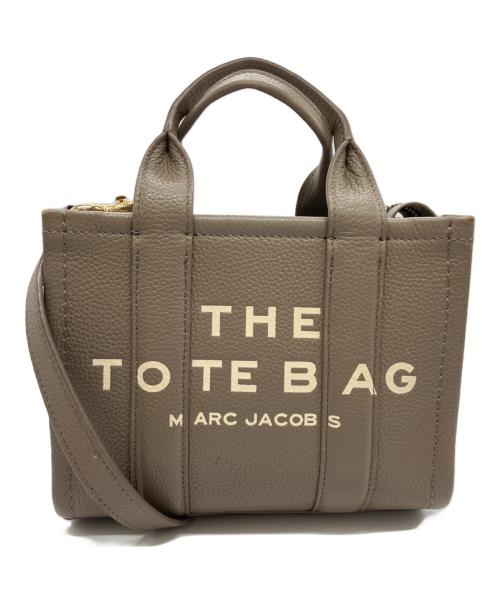 MARC JACOBS（マークジェイコブス）MARC JACOBS (マークジェイコブス) THE Leather Small Tote Bag グレーの古着・服飾アイテム