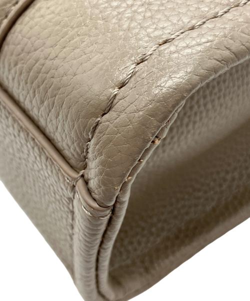 MARC JACOBS（マークジェイコブス）MARC JACOBS (マークジェイコブス) THE Leather Small Tote Bag グレーの古着・服飾アイテム