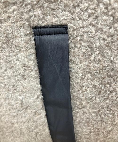 BLUE LABEL CRESTBRIDGE（ブルーレーベルクレストブリッジ）BLUE LABEL CRESTBRIDGE (ブルーレーベルクレストブリッジ) 金釦キルティング切り替えチェックリバーシブルコート ベージュ サイズ:38の古着・服飾アイテム