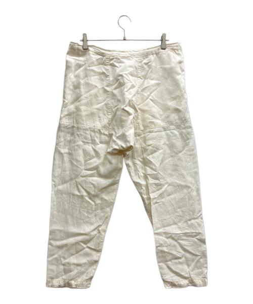 ISSEY MIYAKE（イッセイミヤケ）ISSEY MIYAKE (イッセイミヤケ) リネンパンツ ホワイト サイズ:Sの古着・服飾アイテム