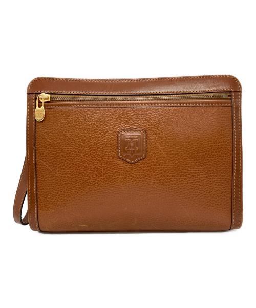 CELINE（セリーヌ）CELINE (セリーヌ) クラッチバッグ ブラウンの古着・服飾アイテム