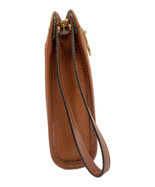 CELINE（セリーヌ）CELINE (セリーヌ) クラッチバッグ ブラウンの古着・服飾アイテム