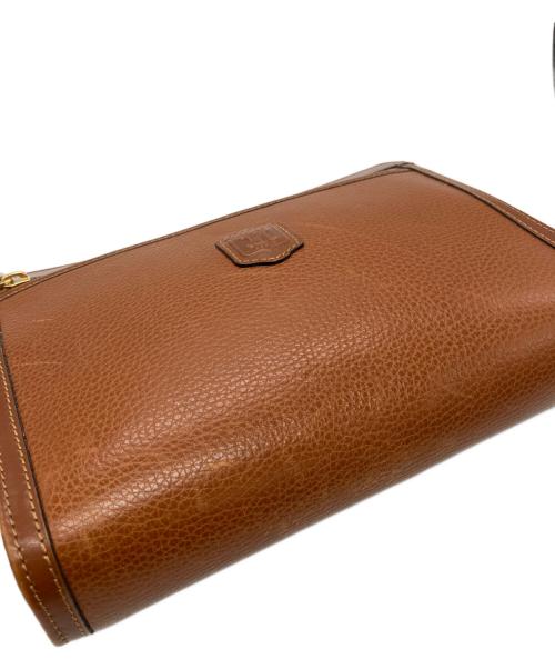 CELINE（セリーヌ）CELINE (セリーヌ) クラッチバッグ ブラウンの古着・服飾アイテム