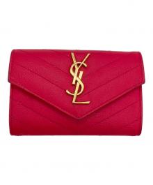 Yves Saint Laurent（イヴサンローラン）の古着「名刺入れ」｜ピンク