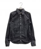 DIESELディーゼル）の古着「DE-EASYデニムシャツ」｜グレー