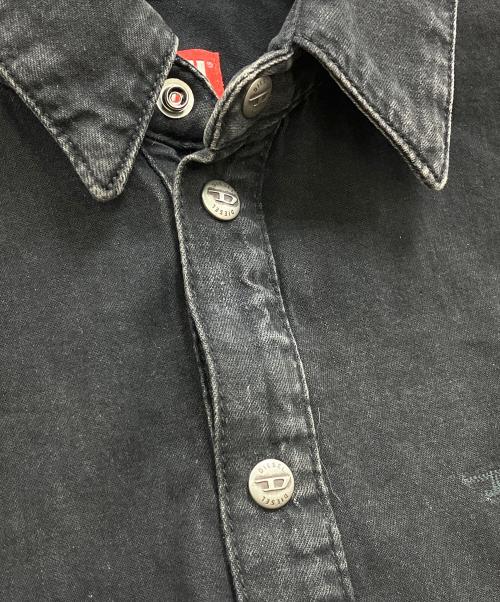 DIESEL（ディーゼル）DIESEL (ディーゼル) DE-EASYデニムシャツ グレー サイズ:XSの古着・服飾アイテム