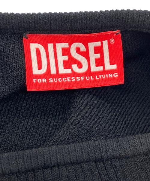 DIESEL（ディーゼル）DIESEL (ディーゼル) M-CLARKSVILLE-Aチューブトップ ブラック サイズ:XSの古着・服飾アイテム