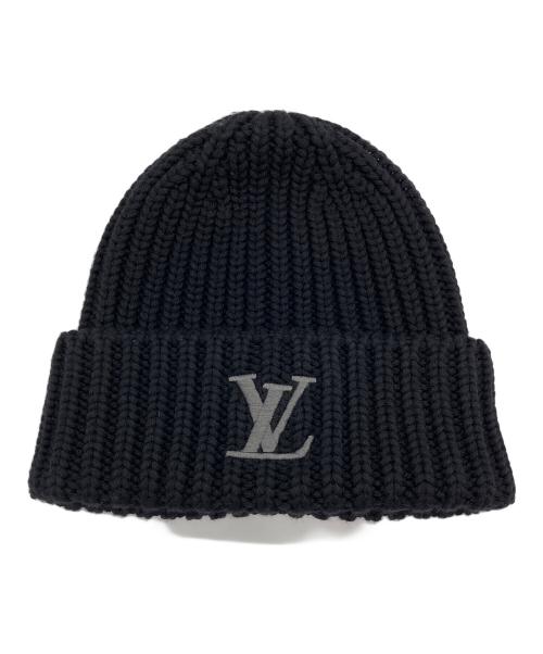 LOUIS VUITTON（ルイ ヴィトン）LOUIS VUITTON (ルイ ヴィトン) ビーニー・オンリー LV ブラックの古着・服飾アイテム