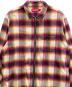 Supreme (シュプリーム) SHADOW PLAID FLANNEL ZIP UP SHIRT ピンク サイズ:XL：15000円