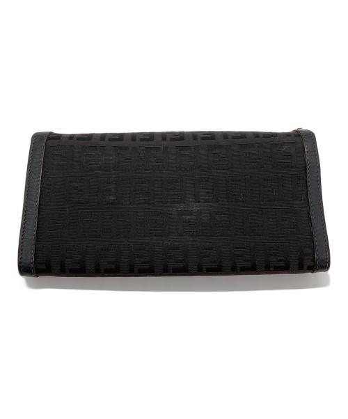 FENDI（フェンディ）FENDI (フェンディ) ズッカ柄絵ロングウォレット ブラウンの古着・服飾アイテム