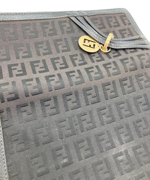 FENDI（フェンディ）FENDI (フェンディ) ズッカ柄絵ロングウォレット ブラウンの古着・服飾アイテム