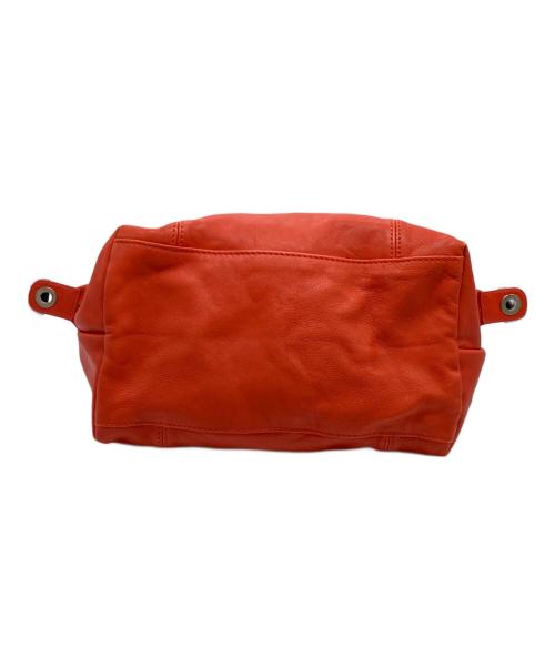 LONGCHAMP（ロンシャン）LONGCHAMP (ロンシャン) ル プリアージュレザー2WAYバッグ オレンジの古着・服飾アイテム