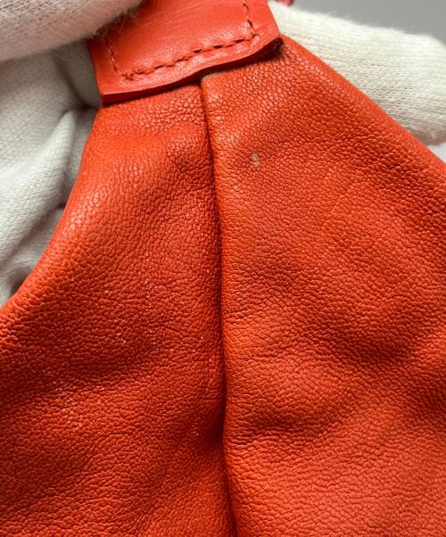 LONGCHAMP（ロンシャン）LONGCHAMP (ロンシャン) ル プリアージュレザー2WAYバッグ オレンジの古着・服飾アイテム
