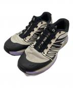 SALOMONサロモン）の古着「ローカットスニーカー」｜ベージュ