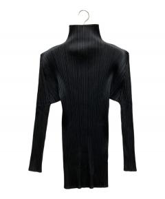 PLEATS PLEASE ハイネック カットソー【サイズ3 L相当】未使用級 中古・古着通販】PLEATS PLEASE (プリーツプリーズ) ハイネック