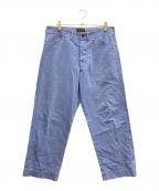 Schottショット）の古着「HERRINGBONE TROUSERS」｜ブルー