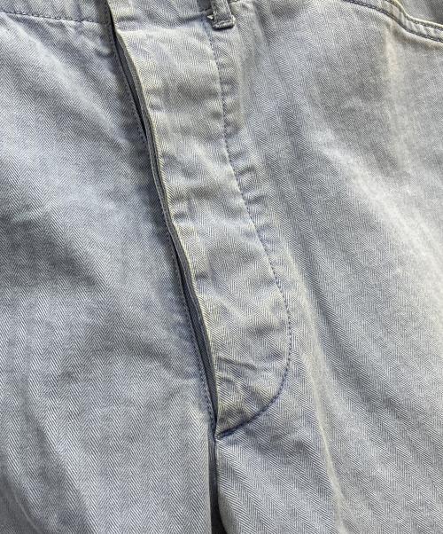 Schott（ショット）Schott (ショット) HERRINGBONE TROUSERS ブルー サイズ:36の古着・服飾アイテム