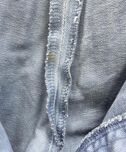 Schott（ショット）Schott (ショット) HERRINGBONE TROUSERS ブルー サイズ:36の古着・服飾アイテム