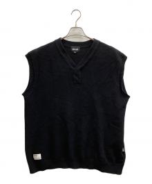 Schott（ショット）の古着「ブラックシープ ニットベスト」｜ブラック