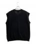 Schott (ショット) ブラックシープ ニットベスト ブラック サイズ:M：10000円