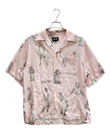 Schott（ショット）の古着「MARILYN MONROE RAYON SHIRT」｜ピンク
