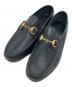 GUCCI（グッチ）の古着「ホースビットローファー」｜ネイビー