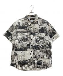 RRL（ダブルアールエル）の古着「Photo Print Twill Workshirt」｜グレー