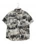 RRL（ダブルアールエル）の古着「Photo Print Twill Workshirt」｜グレー