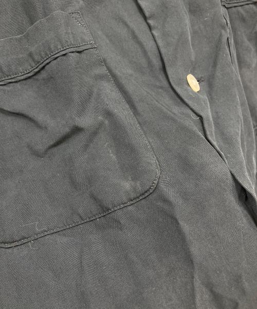 WACKO MARIA RUDEES（ワコマリア）WACKO MARIA RUDEES (ワコマリア) スカル刺繍レーヨンシャツ ブラック サイズ:Lの古着・服飾アイテム