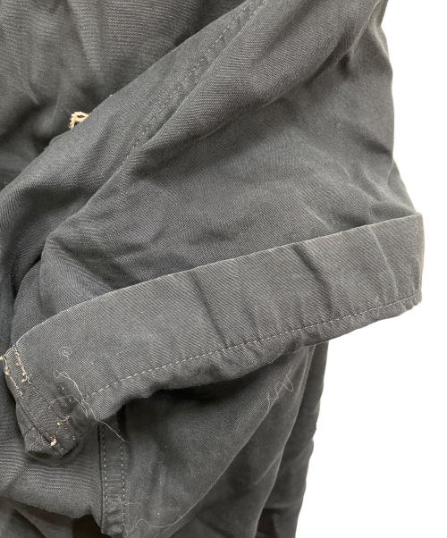 WACKO MARIA RUDEES（ワコマリア）WACKO MARIA RUDEES (ワコマリア) スカル刺繍レーヨンシャツ ブラック サイズ:Lの古着・服飾アイテム