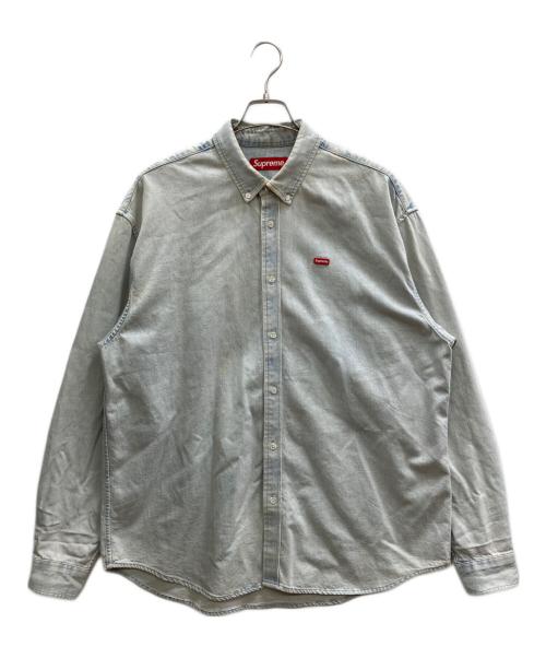 SUPREME（シュプリーム）SUPREME (シュプリーム) Small Box Shirt Washed インディゴ サイズ:Lの古着・服飾アイテム