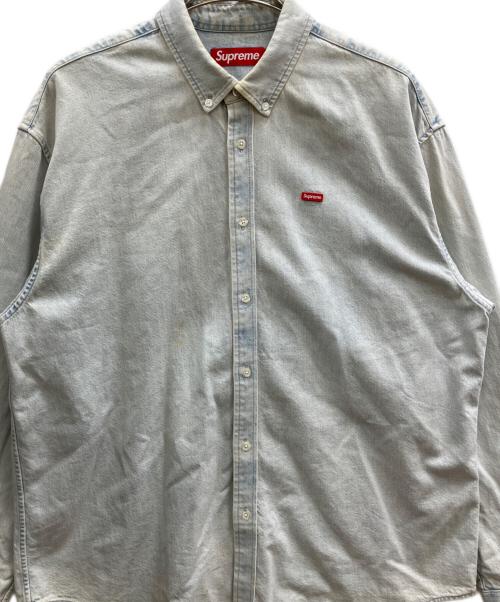 SUPREME（シュプリーム）SUPREME (シュプリーム) Small Box Shirt Washed インディゴ サイズ:Lの古着・服飾アイテム