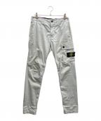 STONE ISLANDストーンアイランド）の古着「Single Pocket Gabardine Cargo Pant」｜グレー