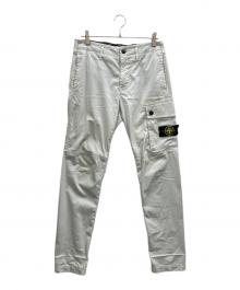 STONE ISLAND（ストーンアイランド）の古着「Single Pocket Gabardine Cargo Pant」｜グレー