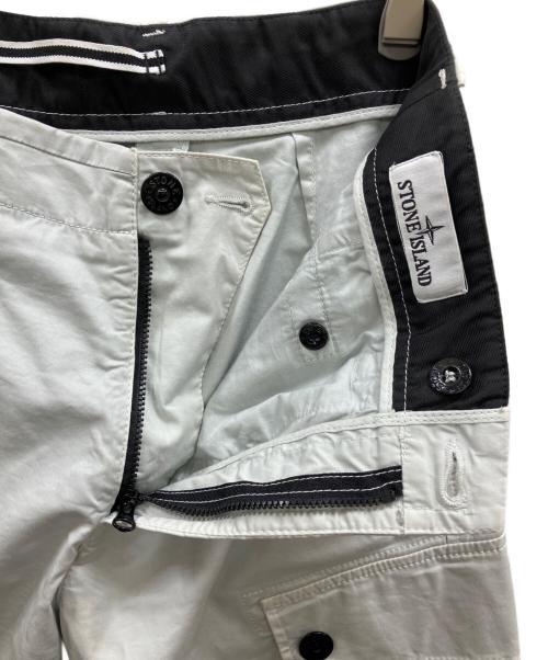 STONE ISLAND（ストーンアイランド）STONE ISLAND (ストーンアイランド) Single Pocket Gabardine Cargo Pant グレー サイズ:W30の古着・服飾アイテム