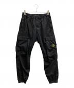 STONE ISLANDストーンアイランド）の古着「STRETCH COTTON TELA PARACADUTE カーゴパンツ」｜ブラック