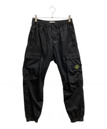 STONE ISLAND（ストーンアイランド）の古着「STRETCH COTTON TELA PARACADUTE カーゴパンツ」｜ブラック