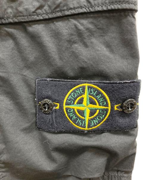 STONE ISLAND（ストーンアイランド）STONE ISLAND (ストーンアイランド) STRETCH COTTON TELA PARACADUTE カーゴパンツ ブラック サイズ:W29の古着・服飾アイテム