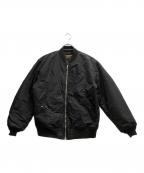 BEAUTY&YOUTH UNITED ARROWS×AVIREXビューティーアンドユースユナイテッドアローズ×アヴィレックス）の古着「別注MA-1ジャケット」｜ブラック