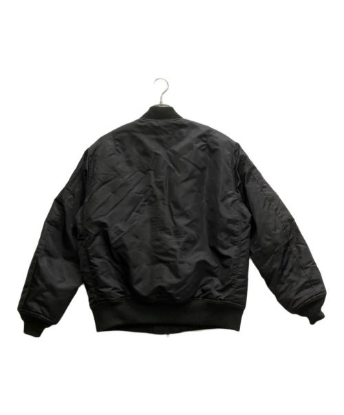 BEAUTY&YOUTH UNITED ARROWS（ビューティーアンドユースユナイテッドアローズ）BEAUTY&YOUTH UNITED ARROWS (ビューティーアンドユースユナイテッドアローズ) AVIREX (アヴィレックス) 別注MA-1ジャケット ブラック サイズ:40の古着・服飾アイテム